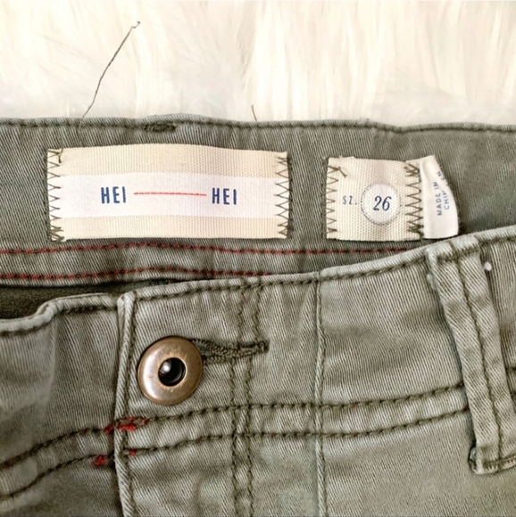 Anthropologie Hei Hei Utility Cargo Pant 26 - Picture 4 of 5
